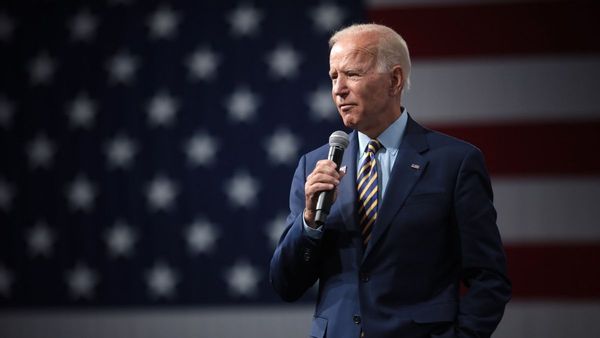 President Biden said president harris.