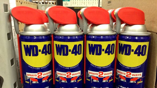 WD-40 cannot fix a cracked phone screen.
