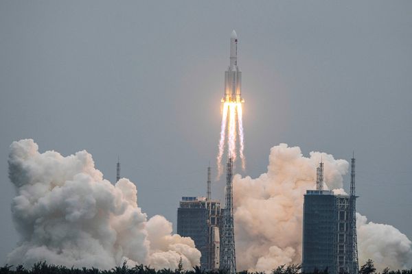 Rocket, In early May 2021, part of a Chinese rocket was falling to Earth, and could land at an unknown location., Transportation