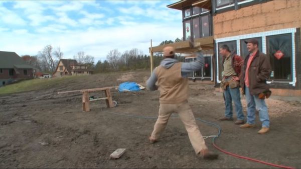 Can You Throw a Saw blade Through a 2×4?