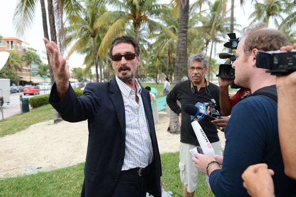 Belize Fugitive John McAfee Lands In Miami And Visits South Beach