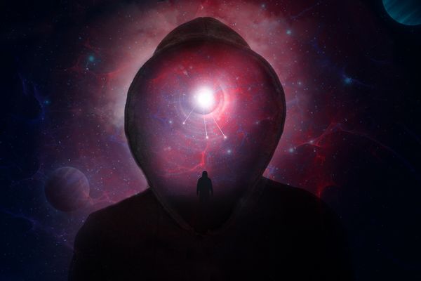 Flare, Light, Person