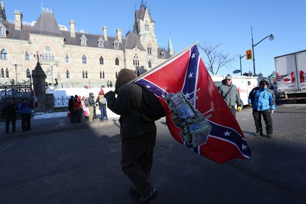 Nazi symbols including swastikas as well as Confederate battle flags were displayed by some of the Freedom Convoy protesters in Canada and led Prime Minister Justin Trudeau to speak on the subject in the House of Commons.