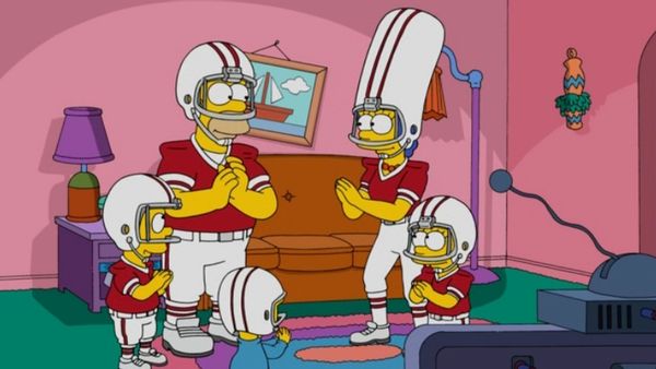 simpsons super bowl bengals