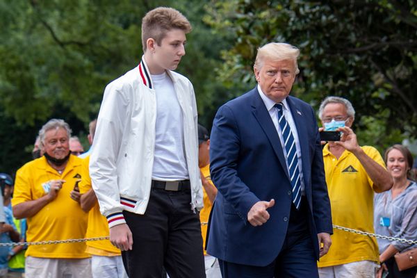 False ads said The Truth About Donald Trump's Son Barron Is No Secret Anymore.