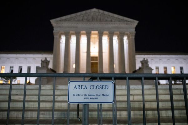 supreme court barricades