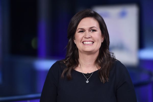 Sarah Huckabee Sanders said we will make sure that when a kid is in the womb they're as safe as they are in a classroom, touching on the subject of abortion.