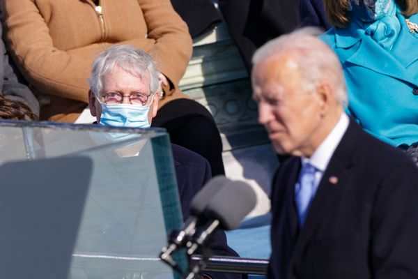 A rumor said that US President Joe Biden made a secret deal with Mitch McConnell meaning that he nominated a Republican anti-abortion lawyer to be a federal judge in Kentucky.