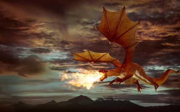 Leaf, Plant, Dragon