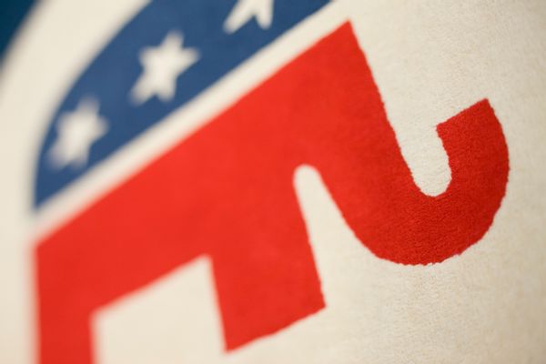 A local Republican group in Alabama posted a picture of a GOP elephant with Ku Klux Klan imagery.