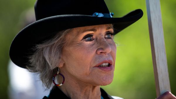 Jane Fonda said that there would be no climate crisis if it wasn't for racism.