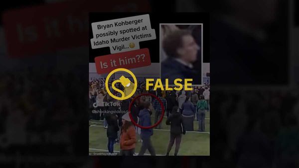 Bryan Kohberger did not appear in a video at the Idaho murder victims vigil.