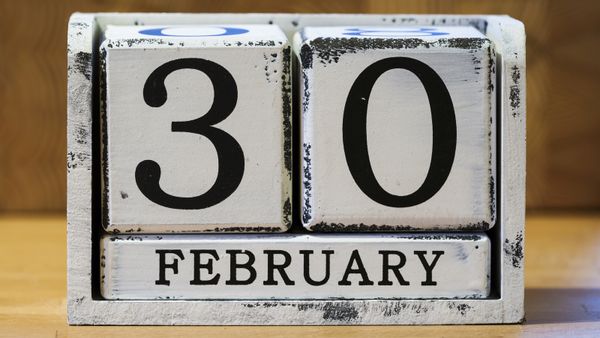was february 30 an actual date on the calendar