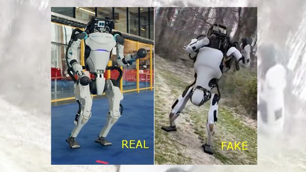 is this a real boston dynamics atlas robot demonstrating martial arts fighting skills?