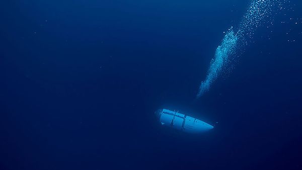 A rumor said that audio of banging noises was featured in the sound of TikTok videos related to the search for the Titanic submersible.