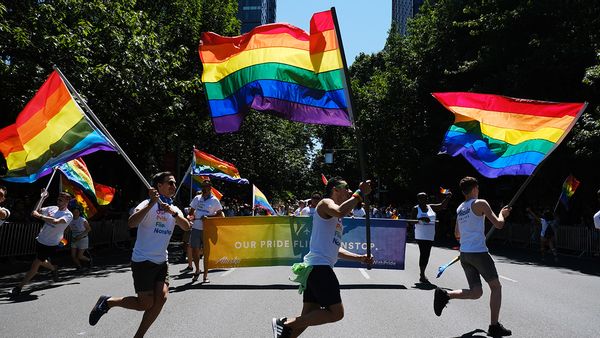Online reports said that some naked men on bikes were present at the Seattle Pride parade in 2023 and that children were present.