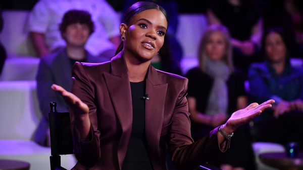  Candace Owens is seen on set of "Candace" on May 03, 2022 in Nashville, Tennessee. 