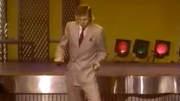 Online users falsely claimed a video showed former US President Donald Trump dancing on an old episode of Soul Train.