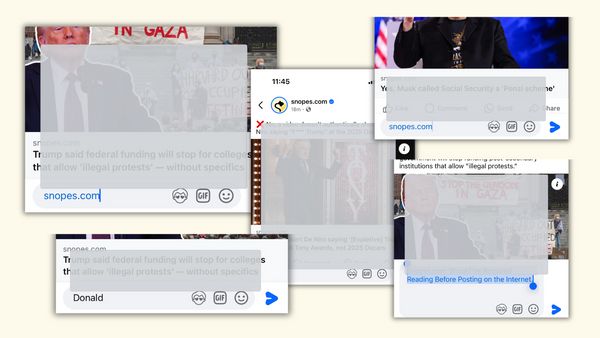 A group of screenshots showing a transparent gray box superimposed on top of a user's Facebook feed when attempting to leave a comment.