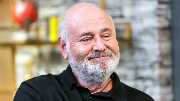 Close-up photo of Rob Reiner from the bust up