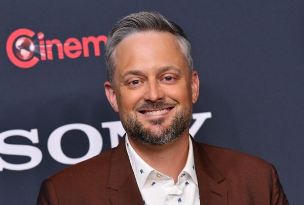 US actor Nate Bargatze attends the Sony Pictures Entertainment photo call during CinemaCon at The Colosseum at Caesars Palace in Las Vegas, Nevada, on April 13, 2026.